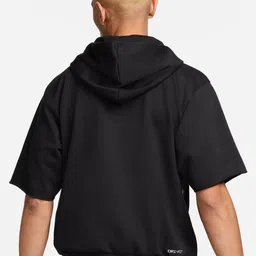 Nike Standard Issue Men's Graphic Printed Dri-FIT Short-Sleeve Hoodie image 2