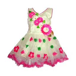 DRESS COLLECTION Floral Georgette A-Line Dress-picture-58