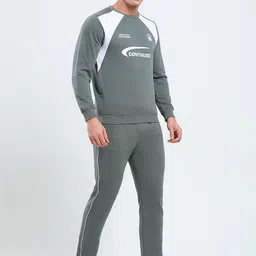 ARRAY Typography Printed Round Neck Tracksuit image 5