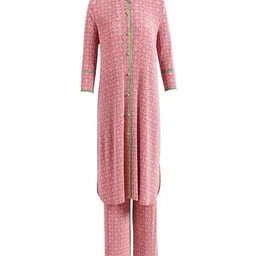 MONRSH Printed Round Neck Tunic & Palazzos Co-Ords image 2