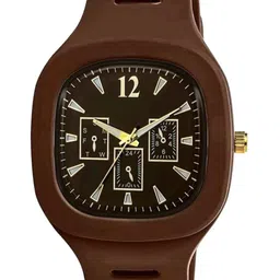 Miss Perfect Men Printed Dial & Straps Analogue Watch Mila16-picture-34