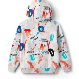 HELLCAT Boys Printed Hooded Sweatshirt image 2