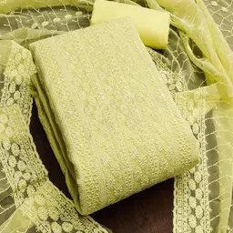 Suha Embroidered Unstitched Dress Material-picture-41