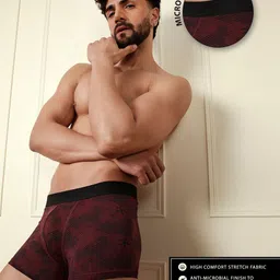 WROGN Printed Mid Rise Antimicrobial Trunk image 3