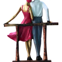 MISS PEACH Blue & Red Others Figurine Showpiece image 5