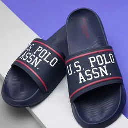 U.S. Polo Assn. Men Printed Sliders image 1