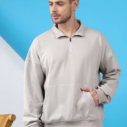 Stylecast X Kotty Men Shirt Collar Cotton Pullover-picture-35