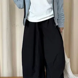 LULU & SKY Girls High-Rise Easy Wash Trousers image 4