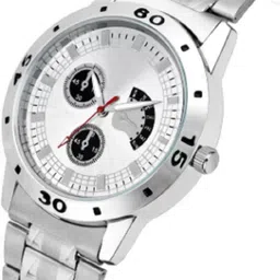 Miss Perfect Men Dial & Stainless Steel Bracelet Style Straps Watch jk_626 With Bracelet image 3