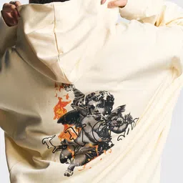 LOVEGEN Men Printed Hooded Sweatshirt image 5