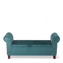 Ikiriya Comfort for all Blue Sheesham Wood 3 Seater Sofa image 3
