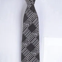 Alvaro Castagnino Men Woven Design Skinny Tie image 3