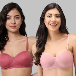 Samvar Multi Cotton Non-Wired Non Padded Minimizer Bra image 4