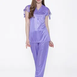 PHALIN Women Satin Night suits-picture-29