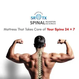 COIRFIT White & Grey Quilted Cotton Orthopedic Mattress image 4