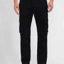 U.S. Polo Assn. Denim Co. Men Straight Fit Cargos Trousers-picture-23