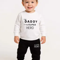 IZHAAN KIDZONE Boys Printed T-shirt with Trousers-picture-47