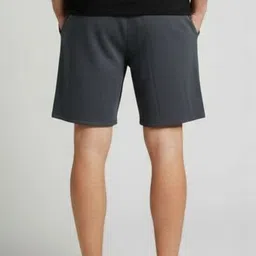 FABSTIEVE Men Typography Printed Low-Rise Shorts image 2