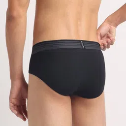 Cresmo Men Antimicrobial Basic Briefs CR-B-STR-P1-INTBLK-S image 5