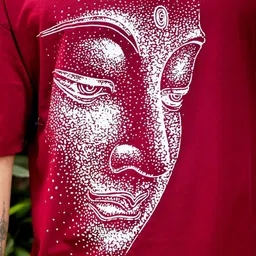 AUSK Men Graphic Printed Round Neck Cotton Oversized T-shirt image 3