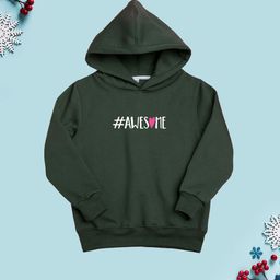 NUSYL Girls Printed Hooded Sweatshirt-picture-25