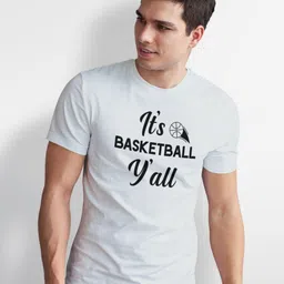 Seekbuylove Men Bio Finish Typography Printed Round Neck Pure Cotton T-shirt-picture-18