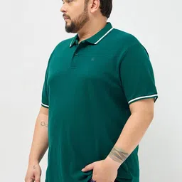 Urbano Plus Men Polo Collar T-shirt image 4