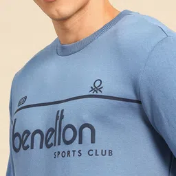 United Colors of Benetton Brand Logo Printed Sweatshirt image 3