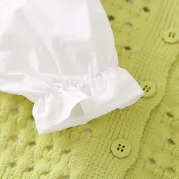 StyleCast x Revolte Girls Self Design Top and Pyjama Clothing Set image 2