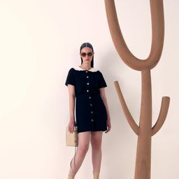 Vero Moda Peter Pan Collar Shirt Mini Dress-picture-47