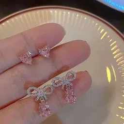 Estailo fashion Heart Shaped Drop Earrings-picture-20