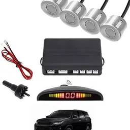 aarsh store Universal 4 Silver Reverse Parking Sensor-AF25A191 Universal 4 Silver Reverse Parking Sensor-AF25A191 Parking Sensor-picture-43