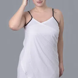 keepfit Solid Women Swim-dress White Swimsuit-picture-11