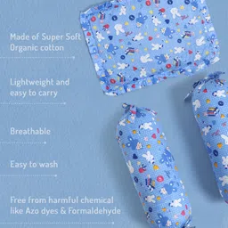 nme collection Cotton Baby Pillow Pack of 1 Solid image 3