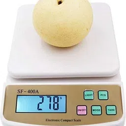 LHMED Electronic Digital Kitchen Weighing Machine Compact Design SF-400A - White Weighing Scale (White) Weighing Scale image 2