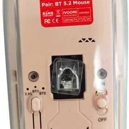 iVoomi OPAQUE Wireless Ambidextrous Mechanical Mouse with Bluetooth image 2