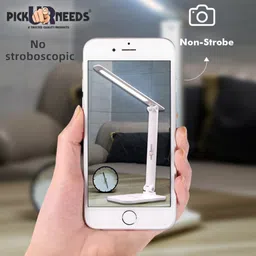 pick ur needs LED Rechargeable Foldable Study Table Lamp Touch Control With Lithium Battery Study Lamp image 3