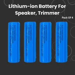 yaroh Rechargeable 1800Mah Lithium-Ion For Light Speaker Pack of 4L166 Battery image 1