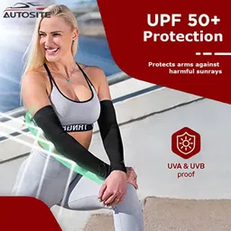 autosite Cotton Arm Sleeve For Men & Women image 3