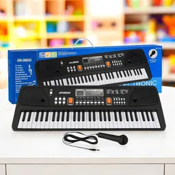 just97 61-Keys Musical Piano with Mic for Kids Analog Portable Keyboard For Kids_A637-picture-34
