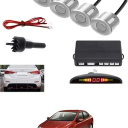peeps store Universal 4 Silver Reverse Parking Sensor-PS25B361 Universal 4 Silver Reverse Parking Sensor-PS25B361 Parking Sensor-picture-10