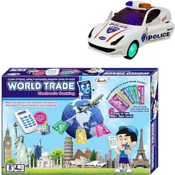 premio coppex Business Game with Swipe Machine & Smart Cards + [Free Police Car] Money & Assets Board Game-picture-40