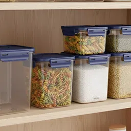 mukka enterprises Plastic Grocery Container - 1100 ml image 3