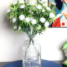 FOLIYAJ Green 2 Pieces Gerbera Artificial Plant-picture-34