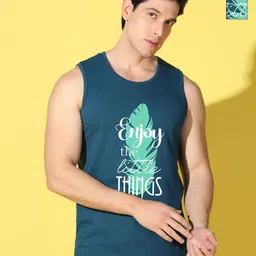 WOOSTRO Men Typography 2 Printed Raw Edge Slim Fit T-shirt-picture-20