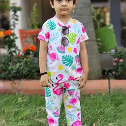 ALANTA Unisex Kids Printed T-shirt-picture-53