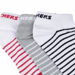 Skechers Women Pack Of 3 STRIPPED NON TERRY image 2