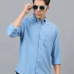 Cantabil Men Original Slim Fit Opaque Casual Shirt-image-57