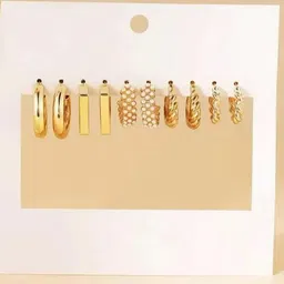 PolluxCraft Geometric Studs Earrings image 2