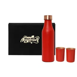 INTERNATIONAL GIFT 3Pcs Red Home Gift Sets-image-22